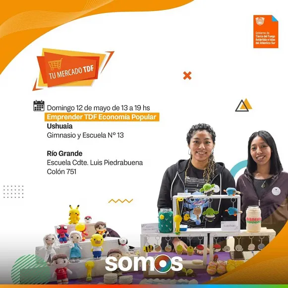 Sábado y domingo se realizará una nueva edición de la feria “Tu Mercado TDF” (2)