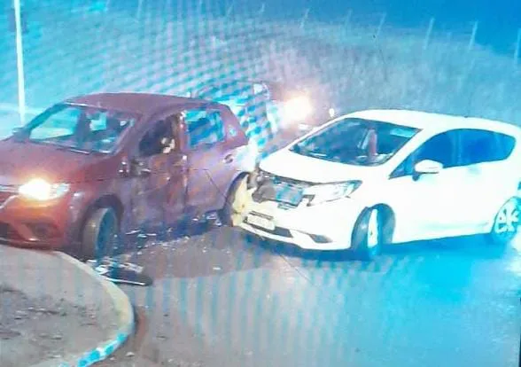 Efectivo policía en estado de ebriedad protagonizó un accidente de tránsito (2)