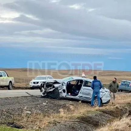 Riograndense falleció tras volcar camino a Punta Arenas ante la presencia de escarcha (1)