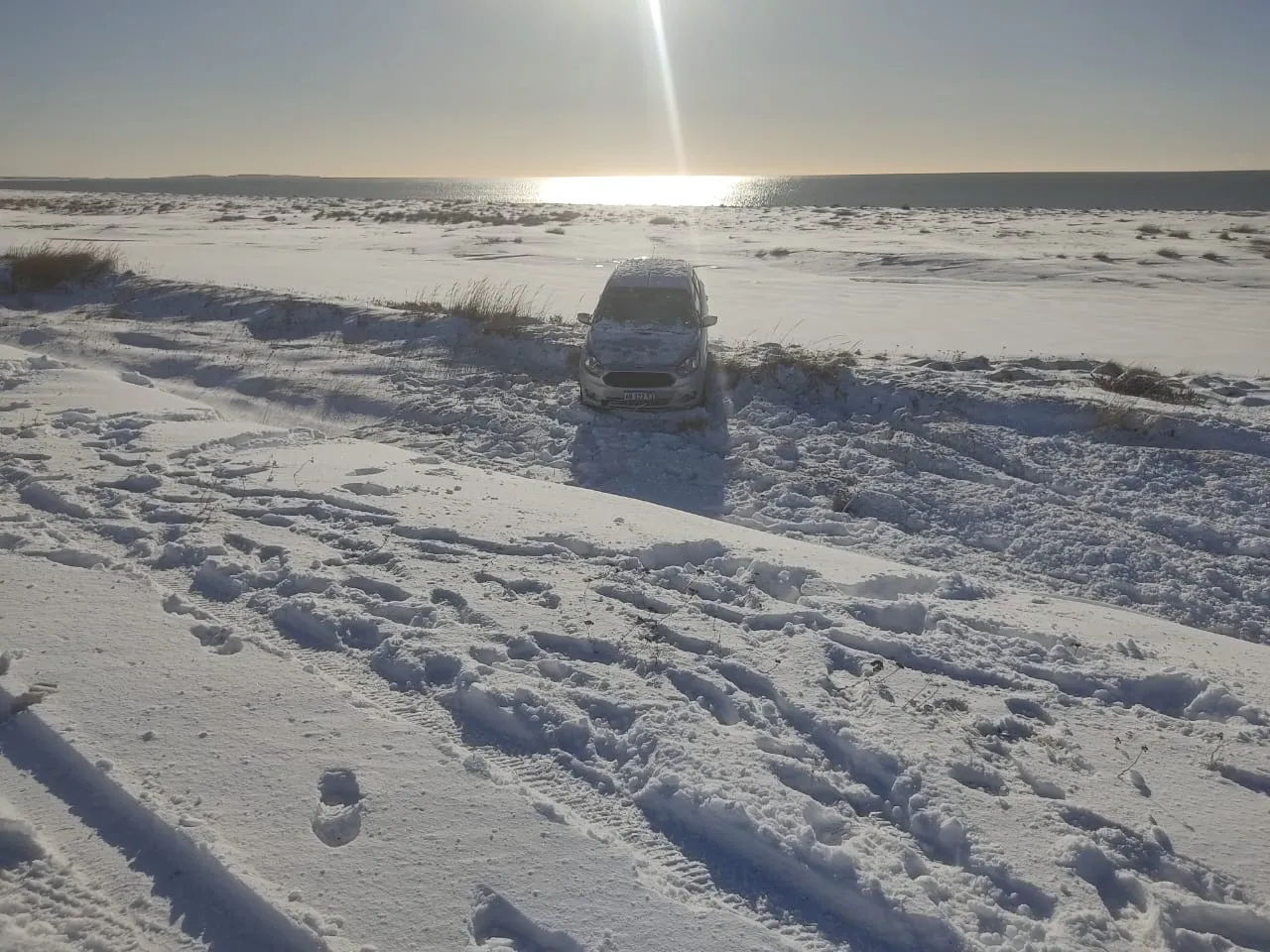 Despistes sobre la Ruta 3 debido al intenso temporal de nieve (2)
