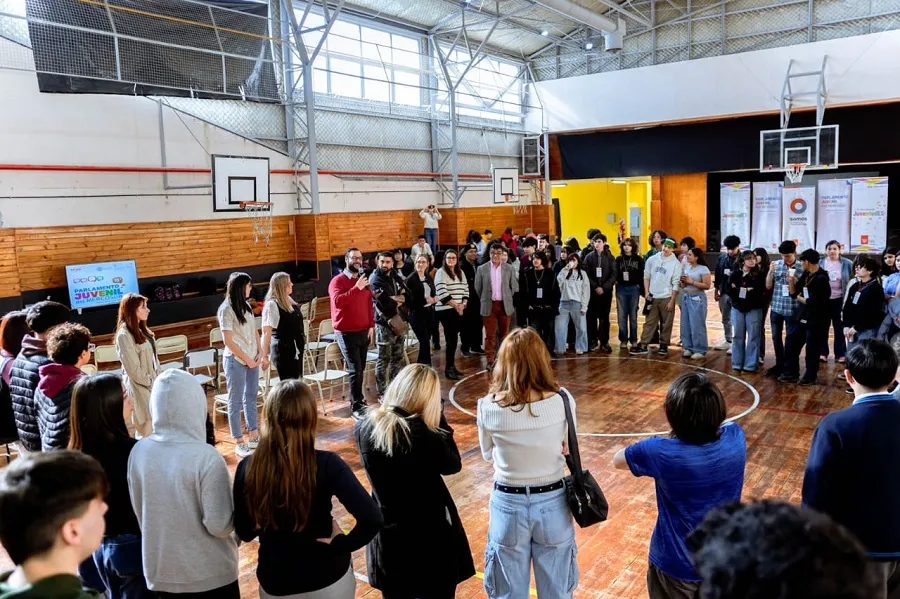 Río Grande fue sede de la instancia provincial de Parlamento Juvenil del Mercosur