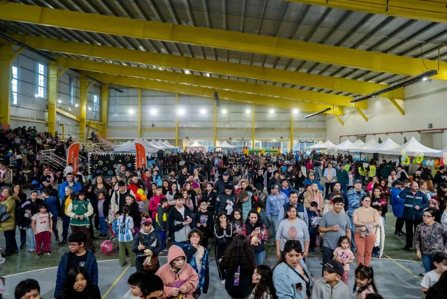 Miles de chicos disfrutaron de la kermesse por el Mes de las Infancias