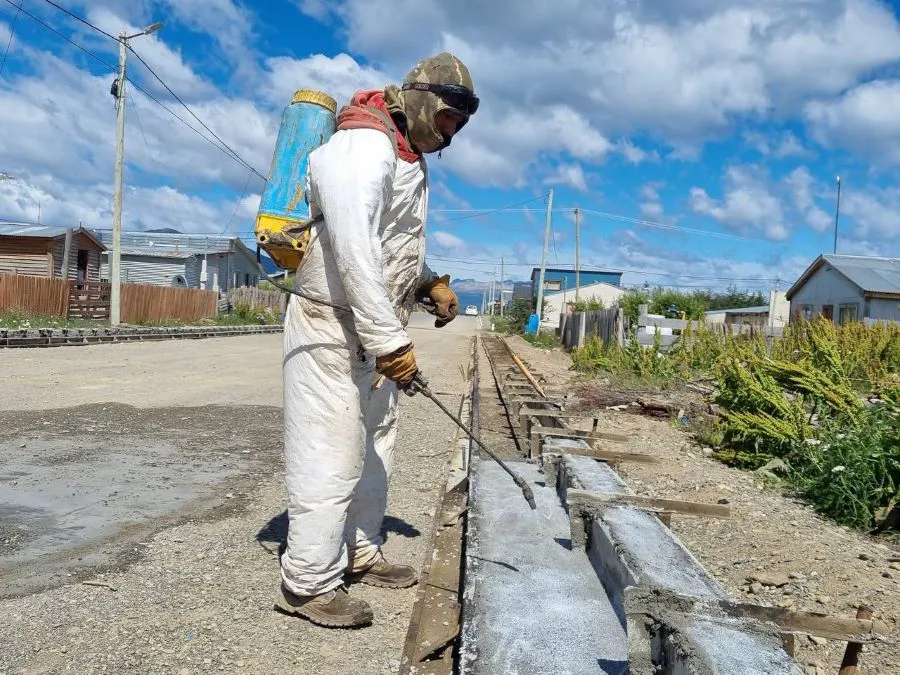 Continúan avanzando las obras de infraestructura que impulsan el desarrollo de Tolhuin (2)