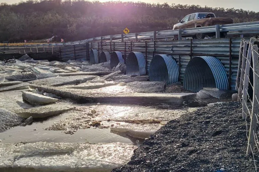 “El Paso Internacional Radman se encuentra bajo control ante el deshielo” (2)