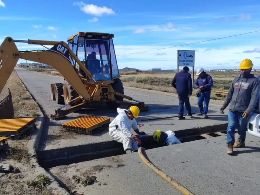 Se realizaron tareas de mantenimiento sobre los sumideros en el sector de Chacra XI