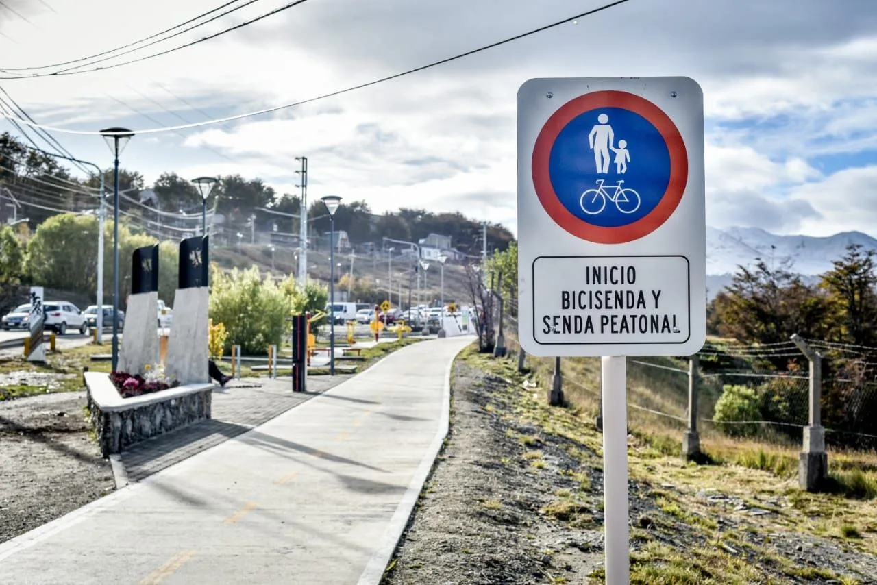Este sábado quedará inaugurada la bicisenda “Pensar Malvinas” en Ushuaia