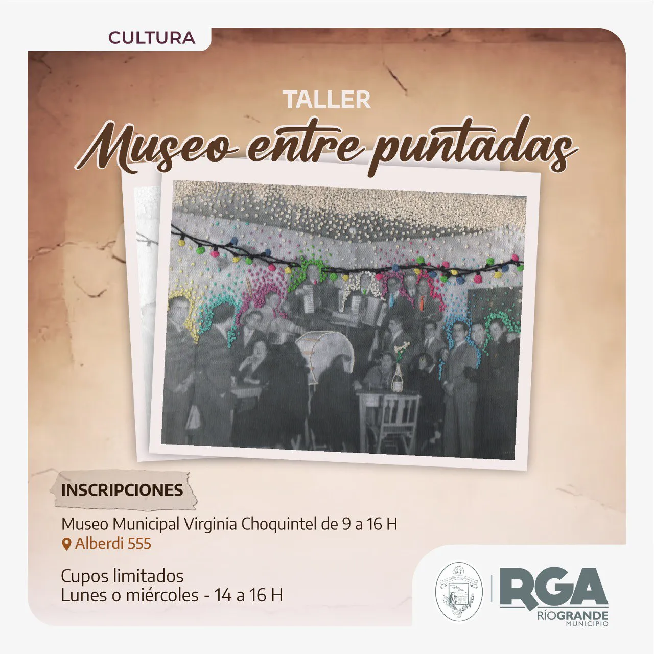 Continúan las inscripciones para los talleres Museo entre Puntadas y Arte Textil (2)
