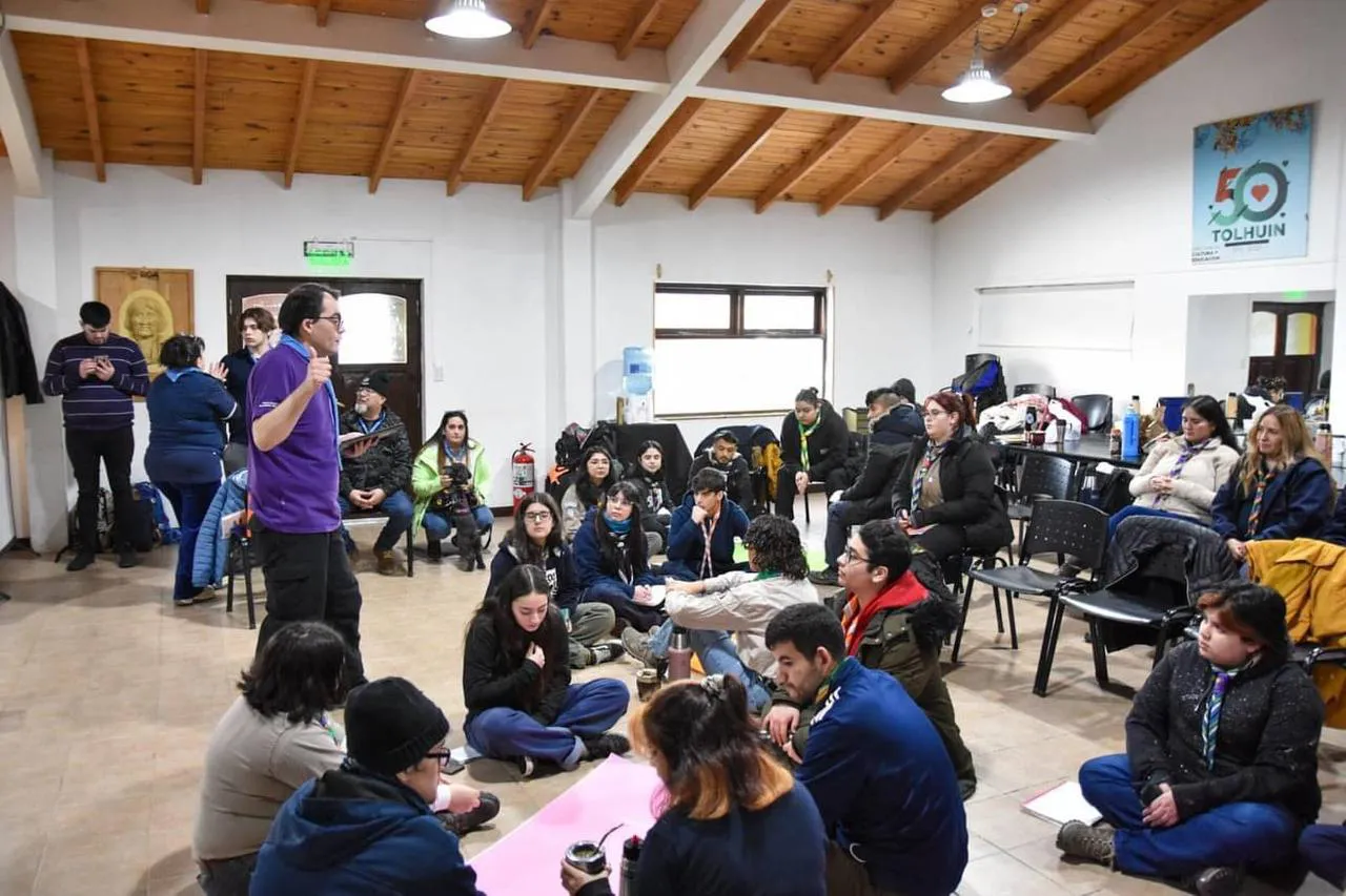 Grupos Scouts realizaron un encuentro provincial en la ciudad de Tolhuin