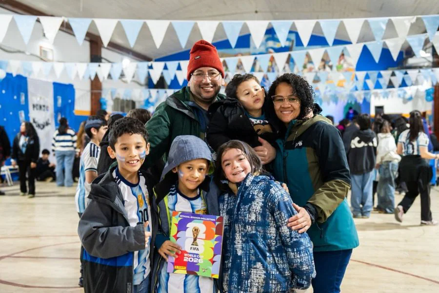 Las familias participaron del encuentro