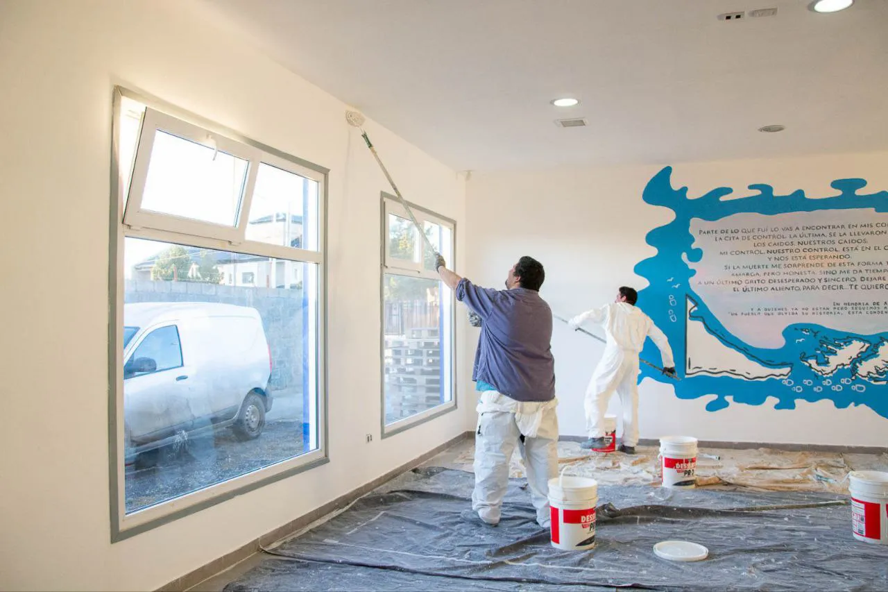 Avanzan los trabajos de reacondicionamiento de espacios municipales