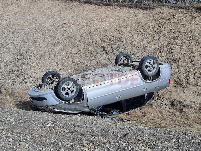 Una mujer y su hija internadas tras volcar en la Ruta Nacional 3