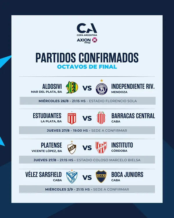 Encuentros de octavos de final 02