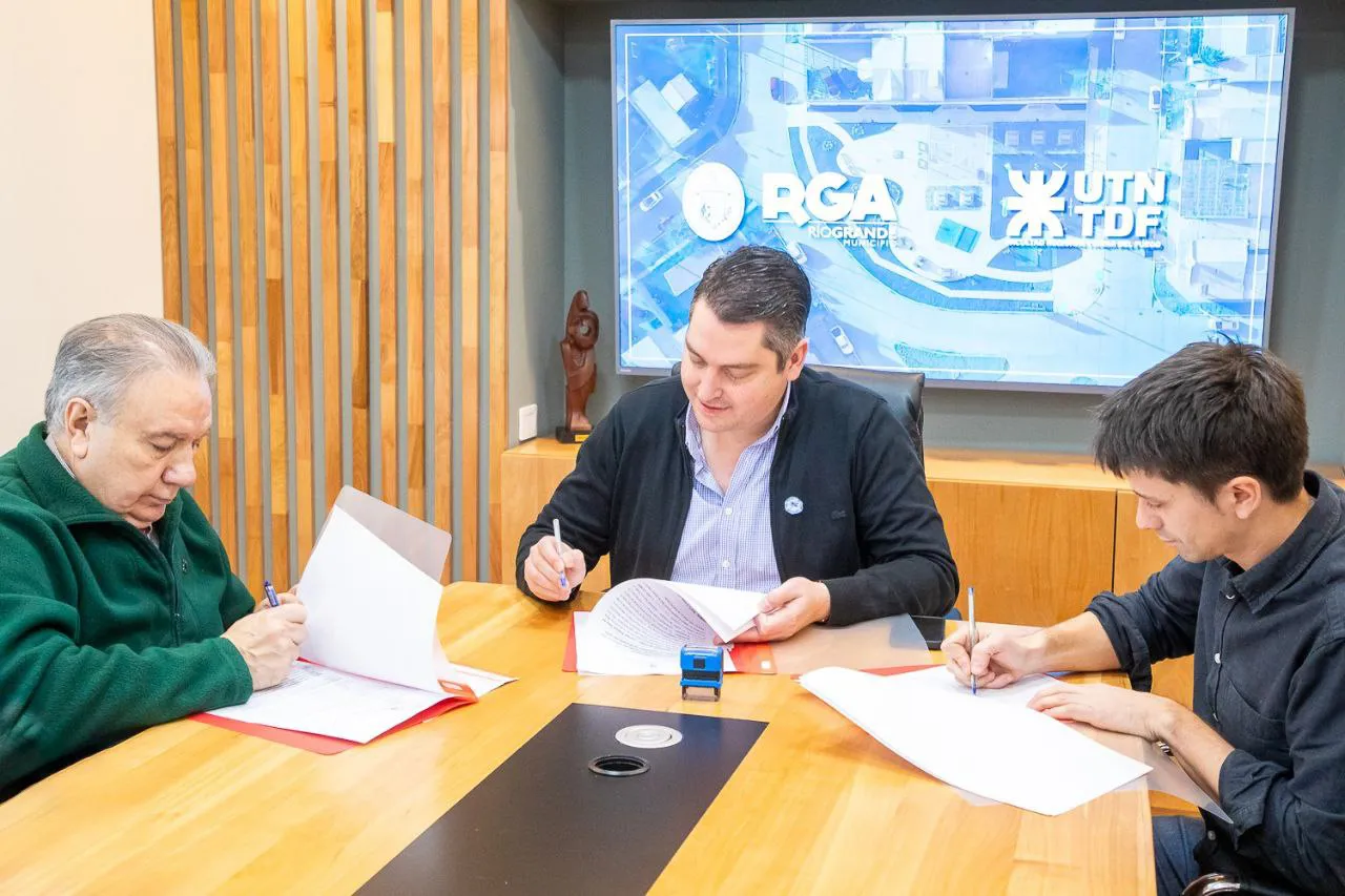 Se firmó un convenio para tecnologizar la producción de alimentos en Río Grande