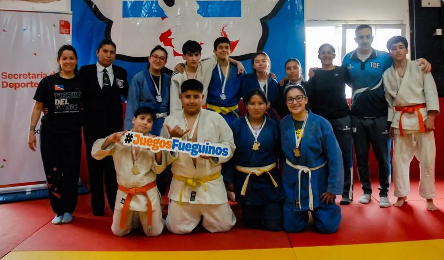 Se jugaron este fin de semana las finales de los Juegos Fueguinos en Judo (2)
