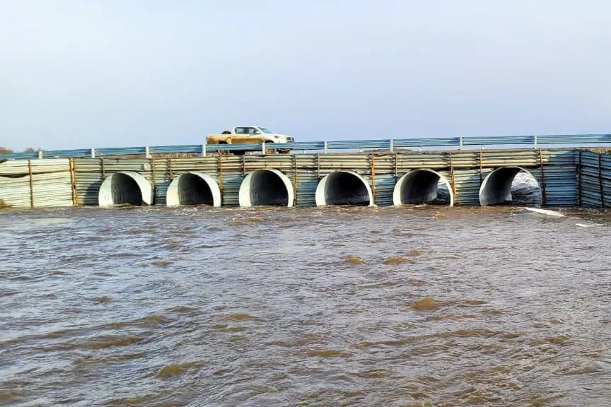 “El Paso Internacional Radman se encuentra bajo control ante el deshielo” (3)