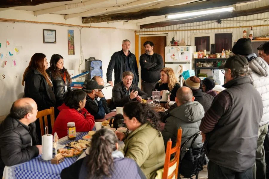 Productores de margen sur se reunieron con el gobernador Melella