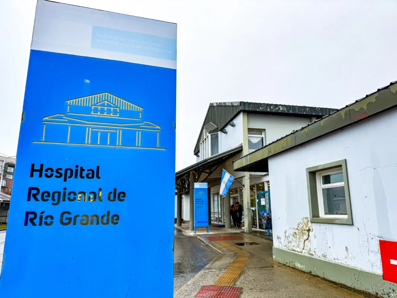 Se reubicó el área de maternidad del Hospital por la rotura de un caño de agua