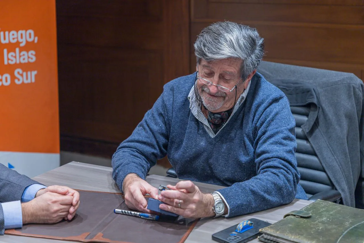 Se brindó un reconocimiento a un veterano de guerra de Malvinas fueguino