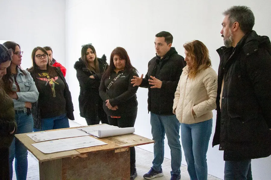 Protectoras de animales recorrieron la nueva obra de servicios veterinarios  (1)