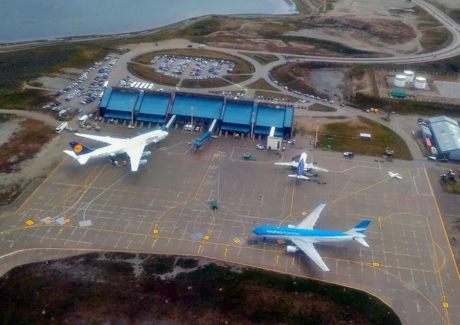 El aeropuerto de Ushuaia se encuentra dentro de las 10 terminales con más viajeros
