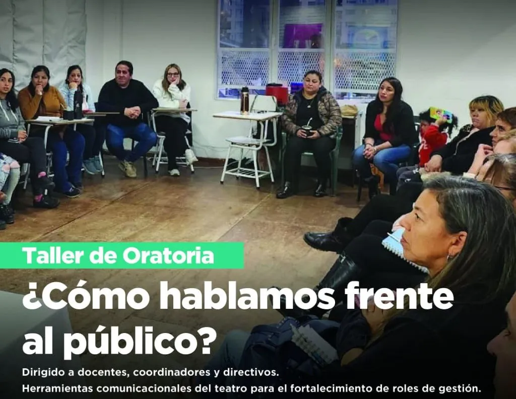 Se brindará talleres gratuitos de oratoria para directivos, coordinadores y docentes