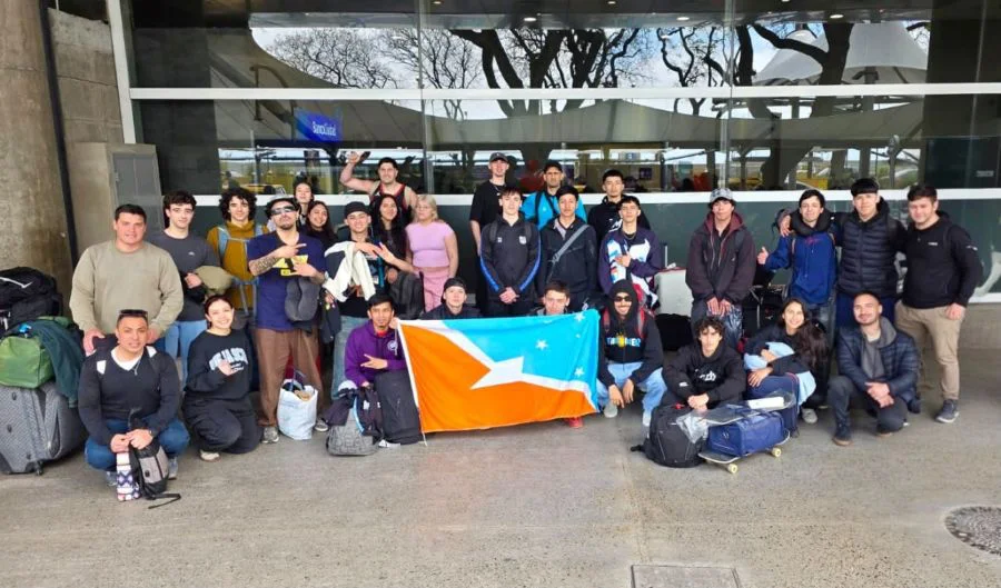 Arribaron a Buenos Aires los deportistas fueguinos para los Juegos Argentinos Urbanos