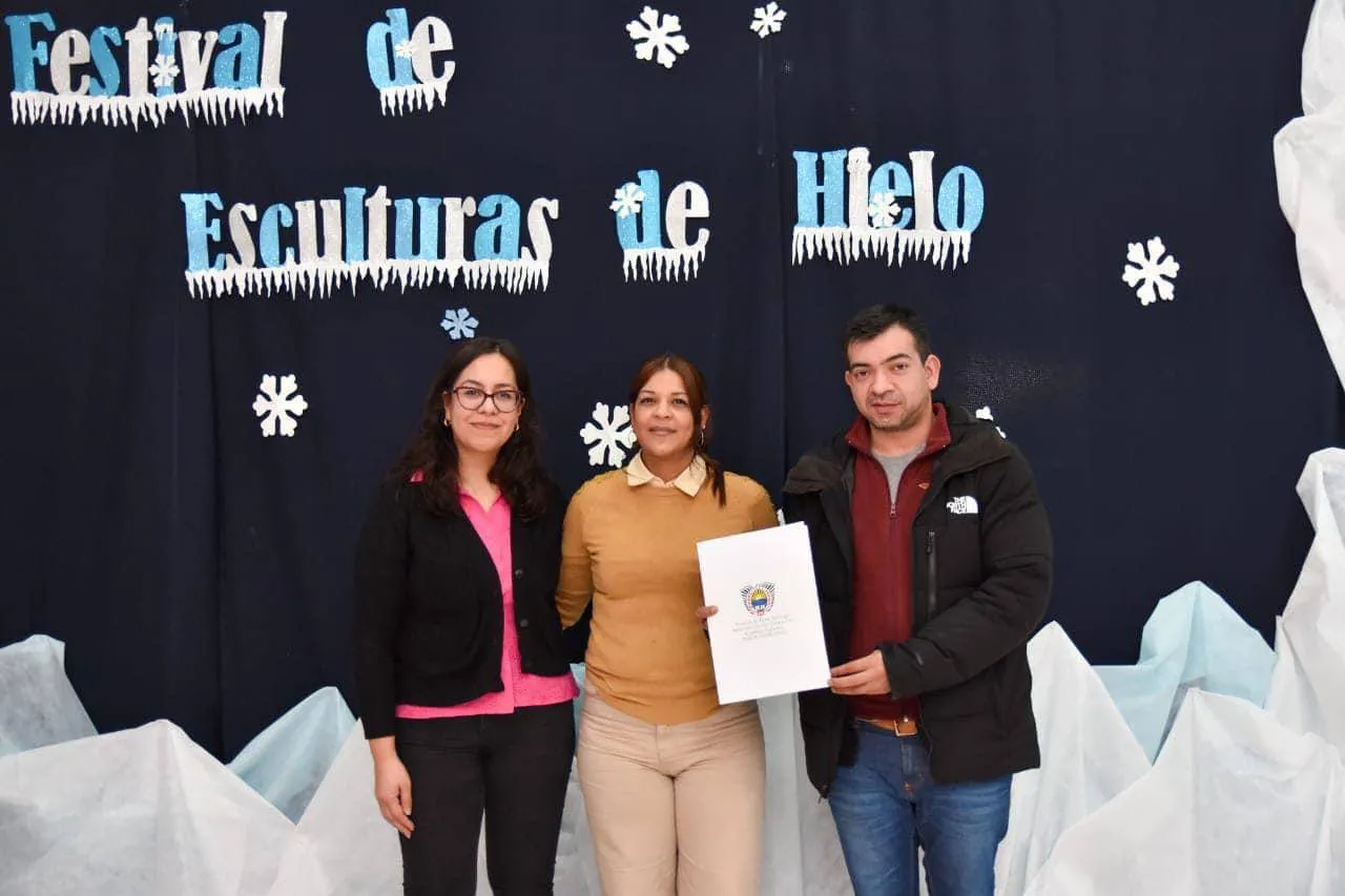 Se concretó el acto por la apertura del 13° Festival de Esculturas en Hielo en Tolhuin