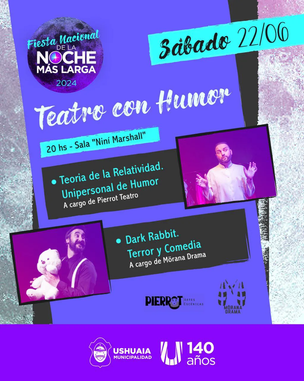 El teatro acompañará los espectáculos en la Fiesta Nacional de la “Noche más Larga” (2)
