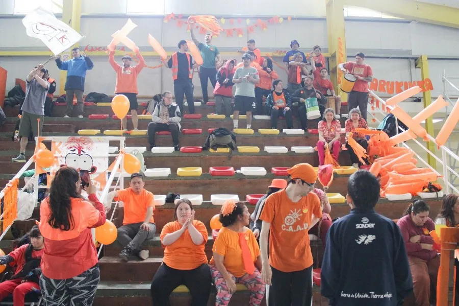 Finalizaron los juegos Inter CAAD en la Casa del Deporte de Ushuaia (4)