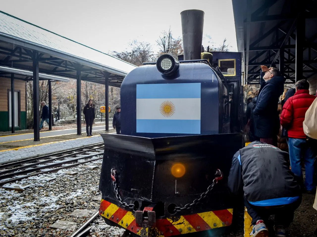 Quedó inaugurada la Estación Parque Nacional del Tren del Fin del Mundo (1)