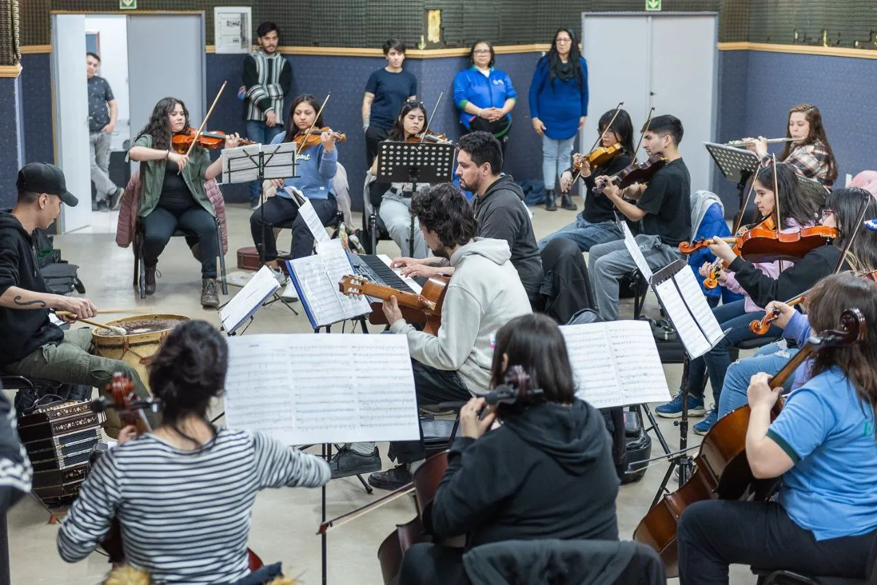 La orquesta Kayén brindó su primer concierto didáctico para las infancias
