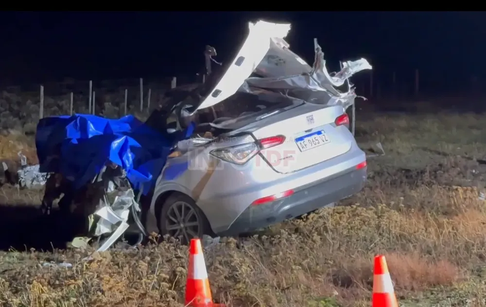 Conductor fueguino falleció al chocar frontalmente contra un colectivo en Chile (1)