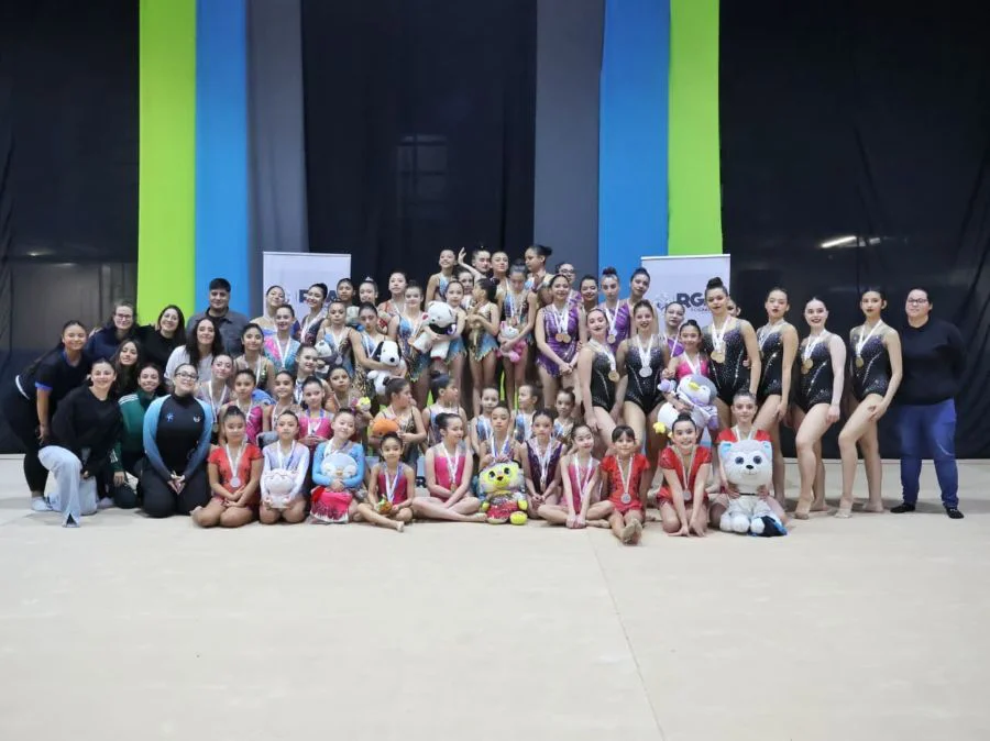 Reunió a gimnastas de las ciudades de Río Grande y Ushuaia