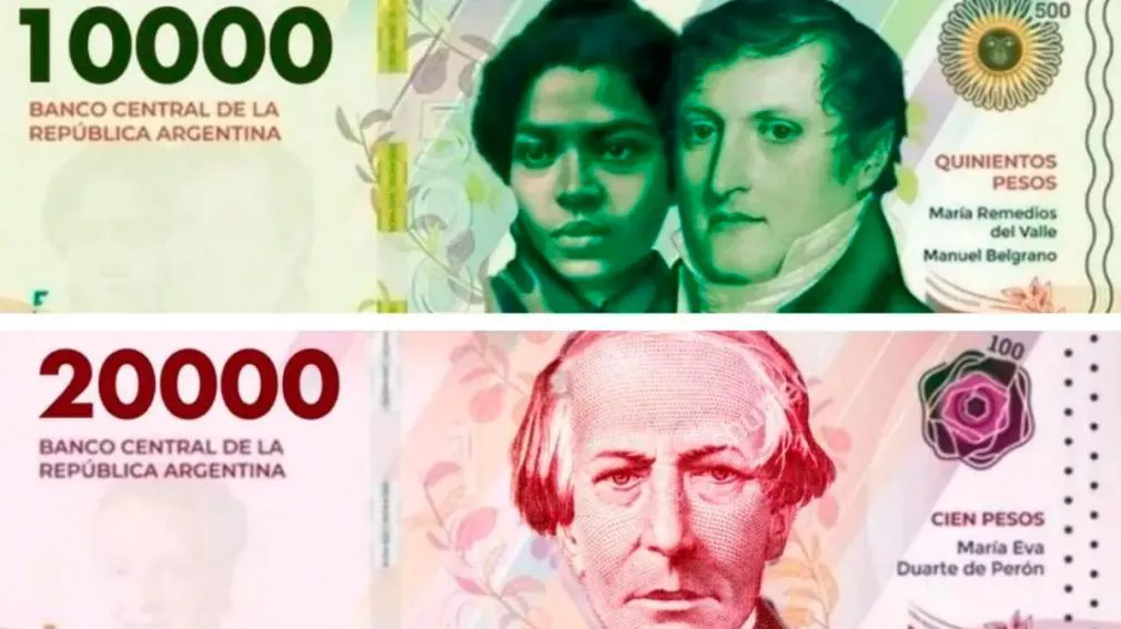 Confirmaron del Central que en mayo entra en circulación el billete de $10.000