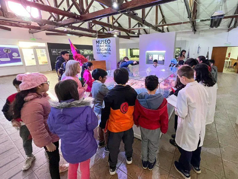 Continúan las visitas guiadas para escuelas en el Museo Municipal Virginia Choquintel