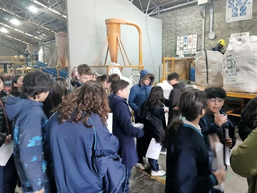 Estudiantes visitaron la planta de “Ingenio Verde”