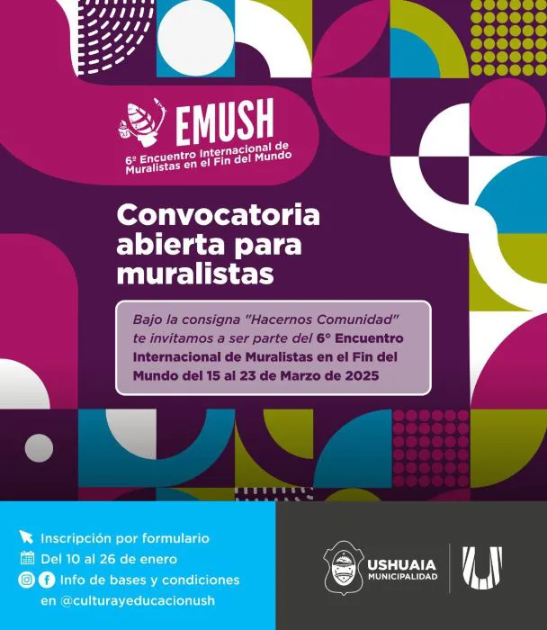 Hasta el 26 de enero continúan las inscripciones para el Encuentro de Muralistas (2)