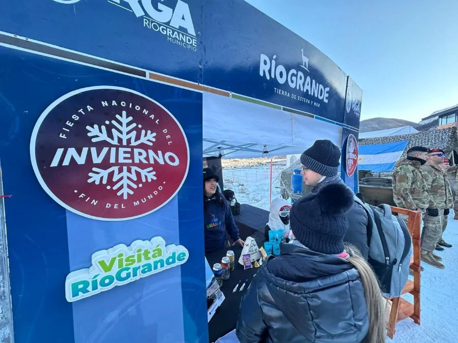 Promocionaron atractivos turísticos de Río Grande en la Fiesta Nacional del Invierno