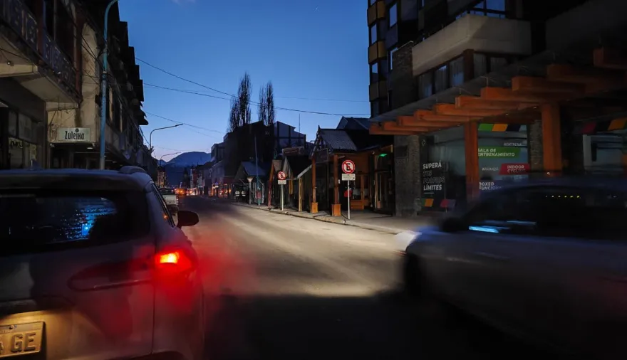 Se produjo un corte de energía eléctrica en gran parte de la ciudad de Ushuaia