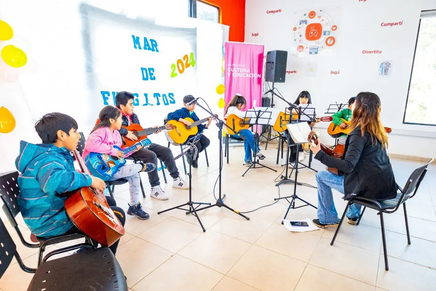 Se realizó el cierre de las actividades de la orquesta infanto juvenil “Mar de Fueguitos”