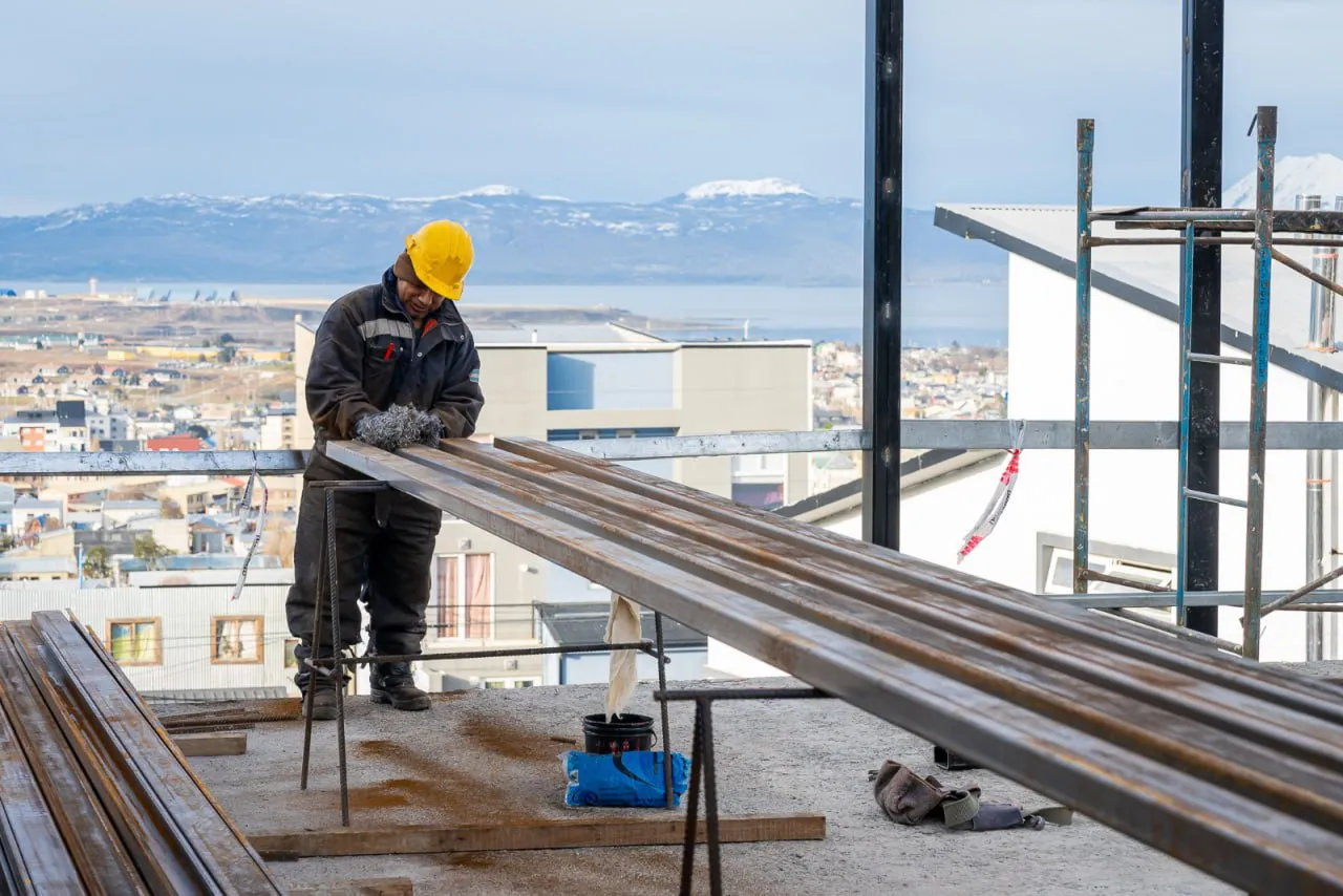 Avanza la obra del nuevo Centro de Desarrollo Infantil de la ciudad de Ushuaia (2)