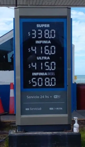 El gobierno nacional se despide con un aumento del 20% en los combustibles 2