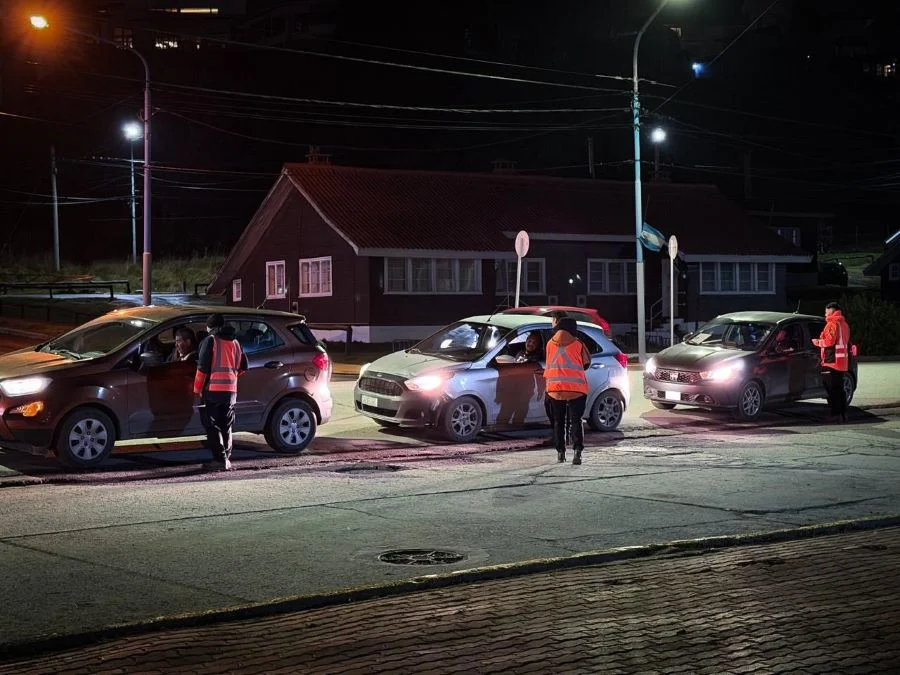 operativo de tránsito durante el fin de semana