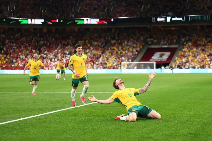 Australia frustró el regreso de Turquía al Mundial con un 2-0 contundente