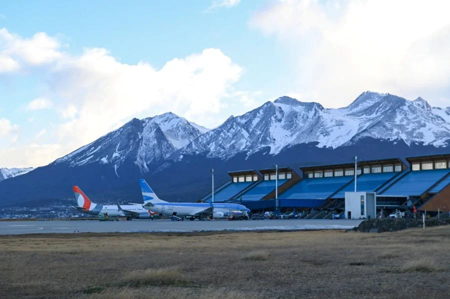 Se registró un récord en el arribo de pasajeros durante agosto en Ushuaia
