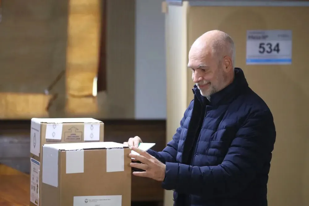 Larreta A los argentinos el mensaje de hoy es que vayan a votar en paz y tranquilidad