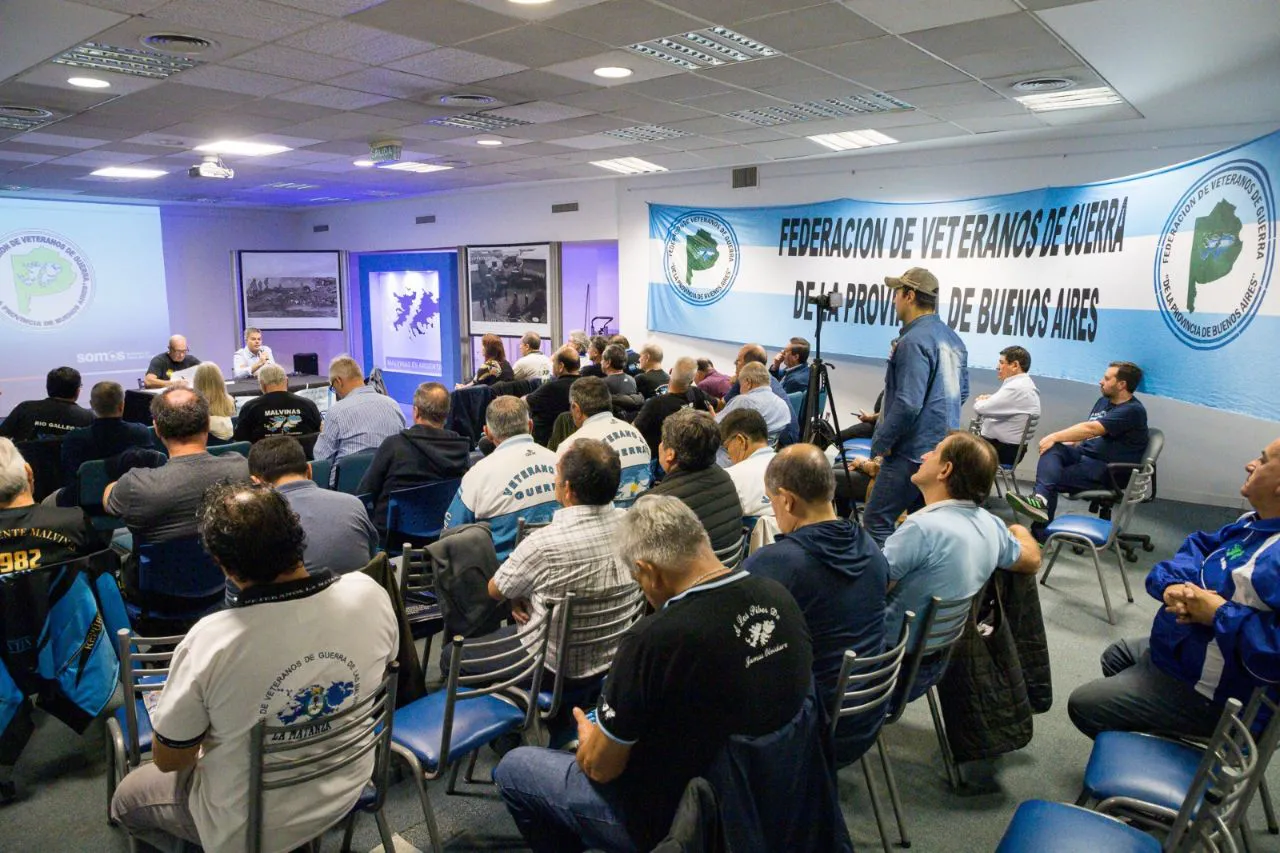 El Congreso de la Confederación de Veteranos de Malvinas se reunió en Casa Tierra del Fuego