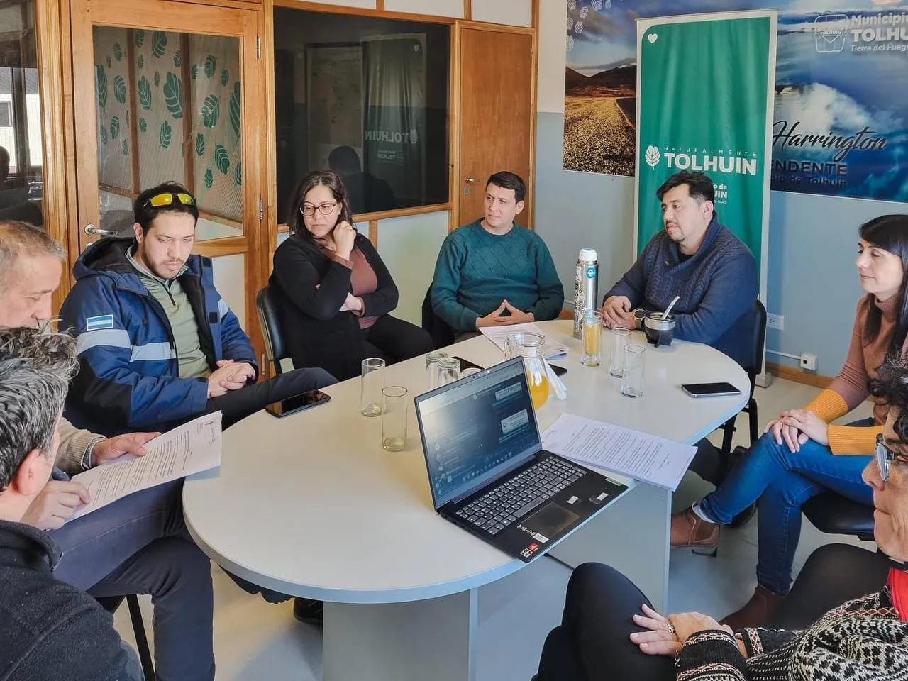 El Municipio avanza en el Plan de Apoyo a Bomberos Voluntarios de Tolhuin (1)