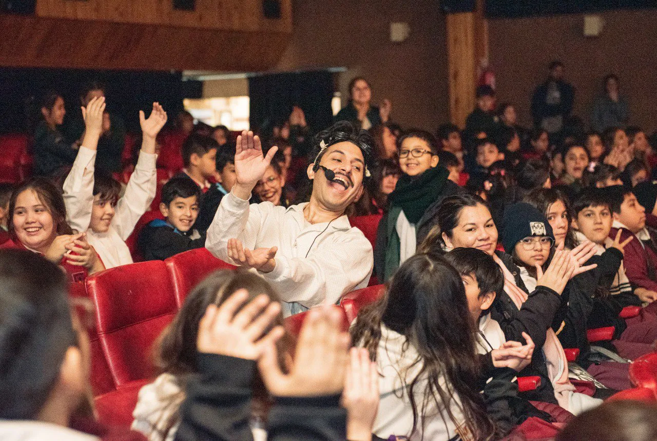 Chicos disfrutaron del concierto “Re-Si-Clable” en la Casa de la cultura (1)