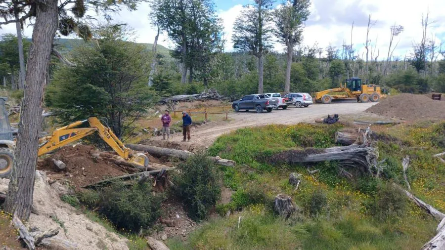 Continúan avanzando diversas obras de infraestructura esencial para Tolhuin